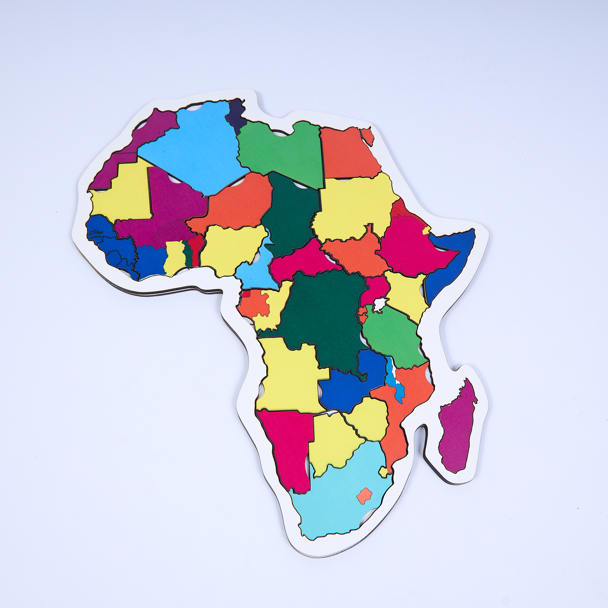AUKOPUZZLESS Africa Map Puzzle - Image 4