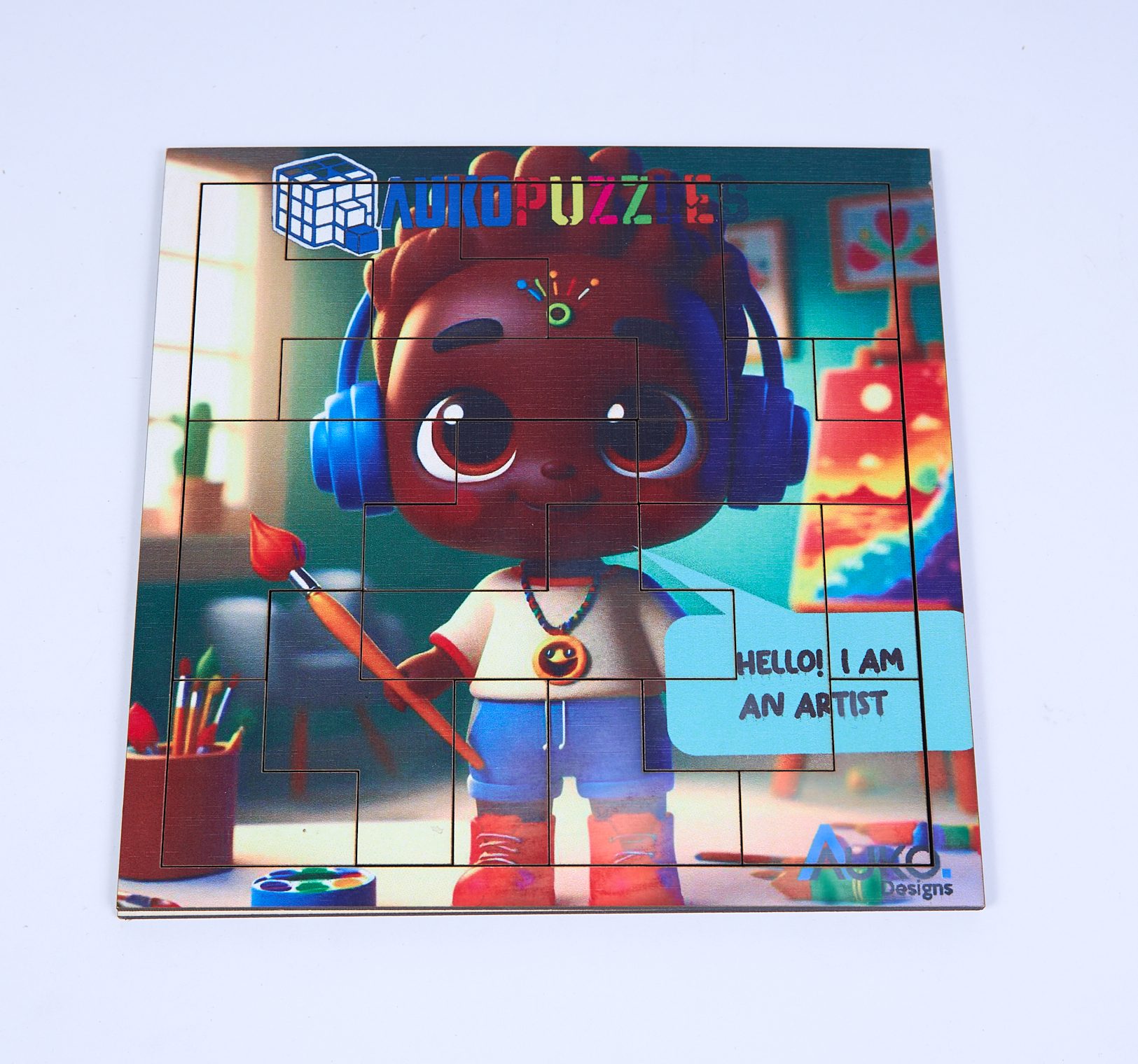 AUKOBabies Aphiwe - Artist Tetris Puzzle