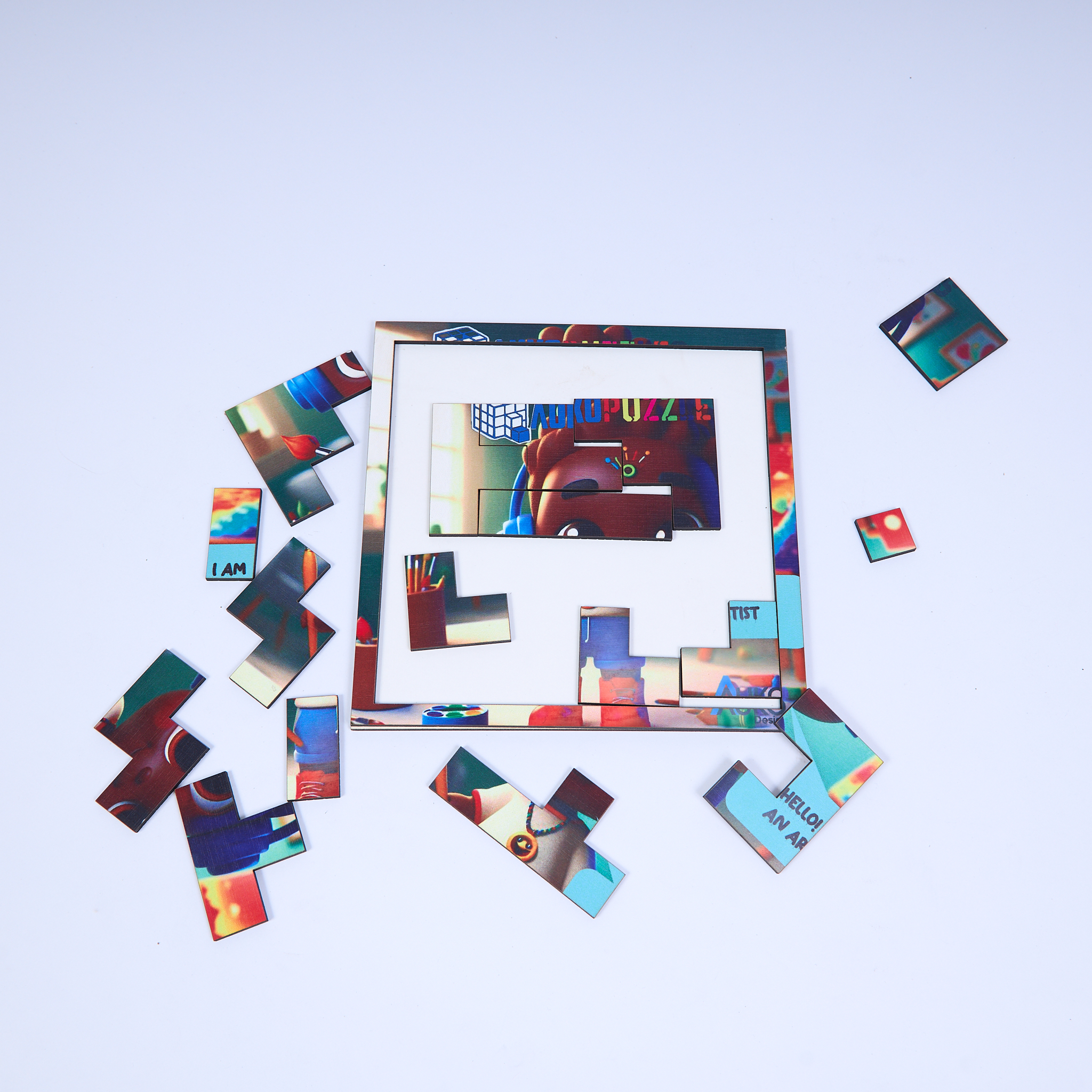 AUKOBabies Aphiwe - Artist Tetris Puzzle - Image 3