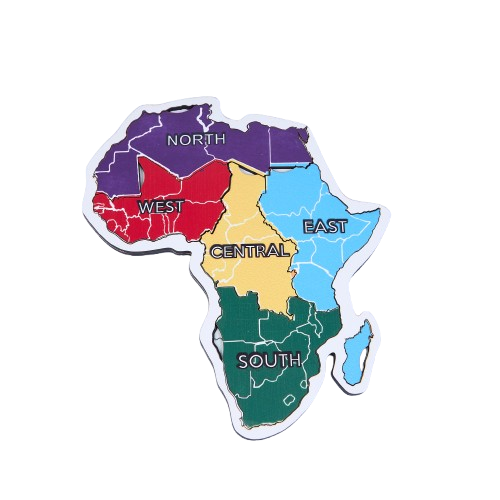 AUKOPuzzleSS Regional Africa Puzzle Map - Image 4