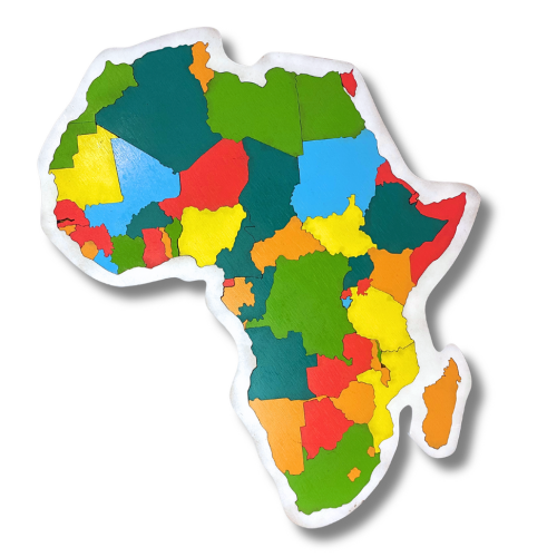 AUKOPUZZLESS Jumbo Africa Map puzzle