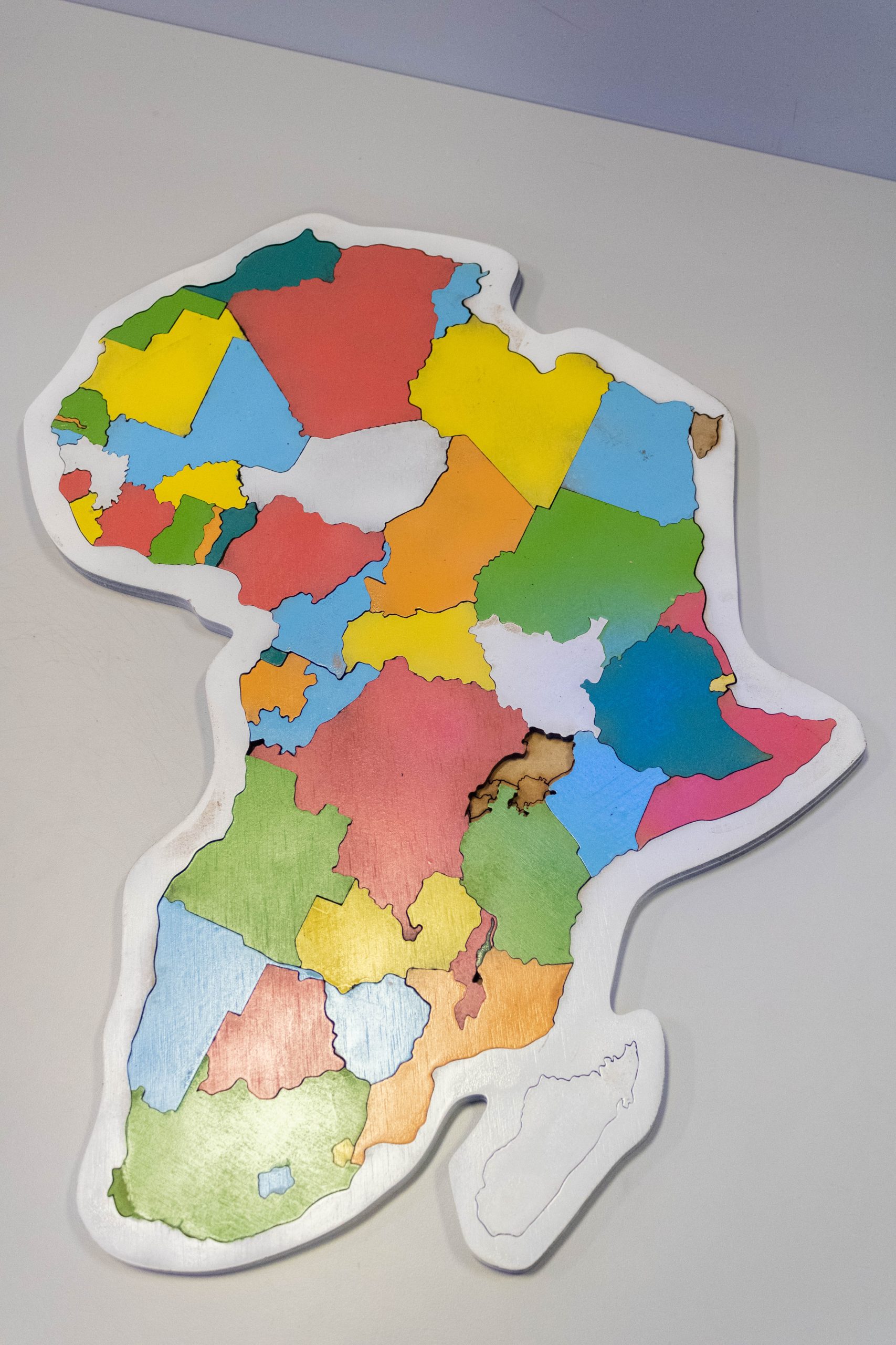 AUKOPUZZLESS Jumbo Africa Map puzzle - Image 4