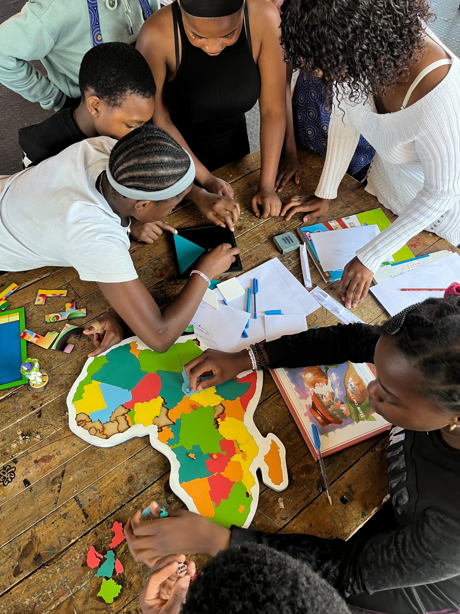 AUKOPUZZLESS Jumbo Africa Map puzzle - Image 2
