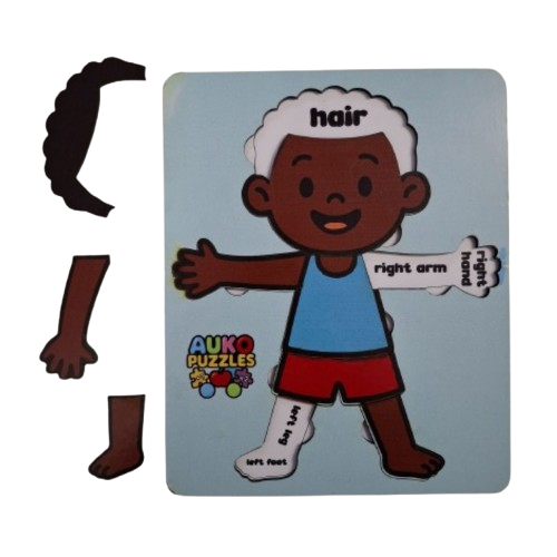 AUKOPuzzleSS – Boy Anatomy Labelling Puzzle - Image 3