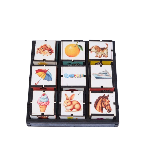 AUKOPuzzleSS – Sign Language Alphabet Literacy Block Box - Image 2