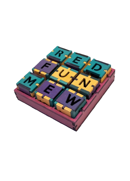 AUKOPuzzleSS – A to Z Alphabet Literacy Block Box