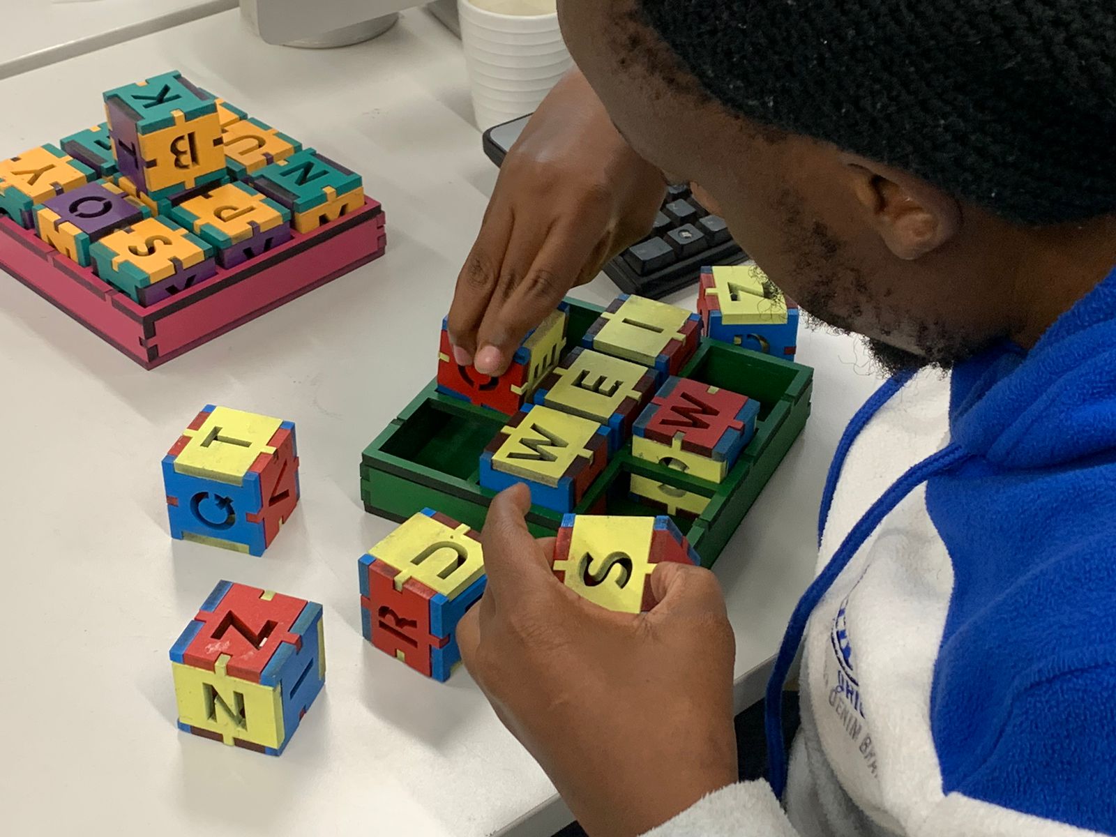 AUKOPuzzleSS – A to Z Alphabet Literacy Block Box - Image 4